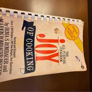 Joy of Cooking Cookbook